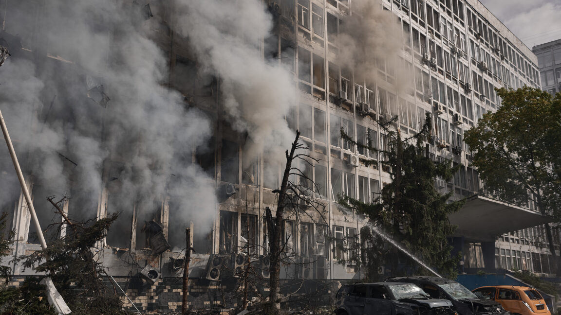 Russian drones strike Ukraine’s data centers by exploiting air defense gaps